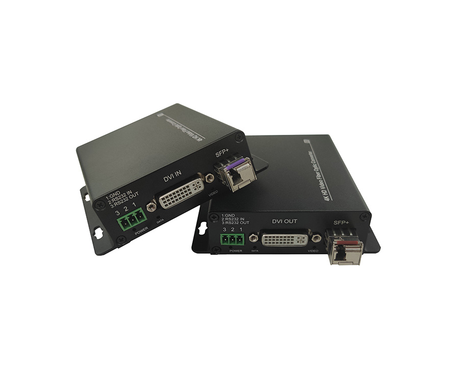 DVI Video to Fiber Optical Converter 